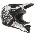 Black White Helmet X432