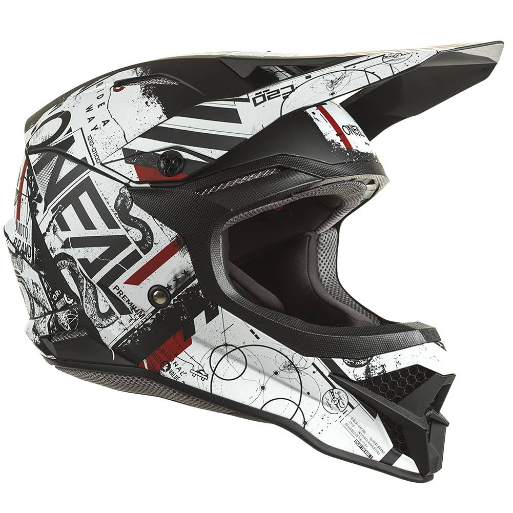 Black White Helmet X432