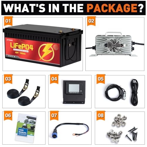 12V 100Ah LiFePO4 Deep Cycle Battery with Bluetooth K4630