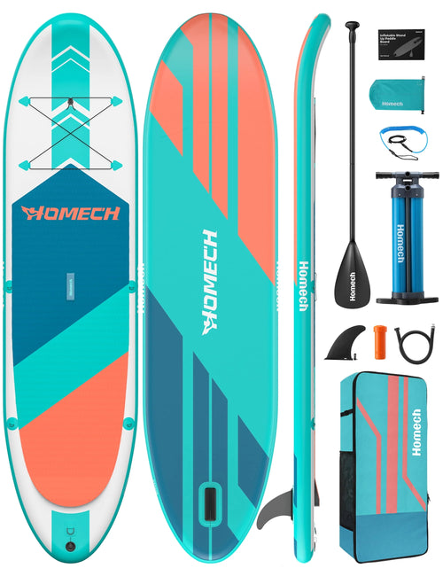 10.8 ft Inflatable Stand Up Paddle Board with Pump J733