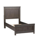Dark Gray Twin Panel Bed G92322