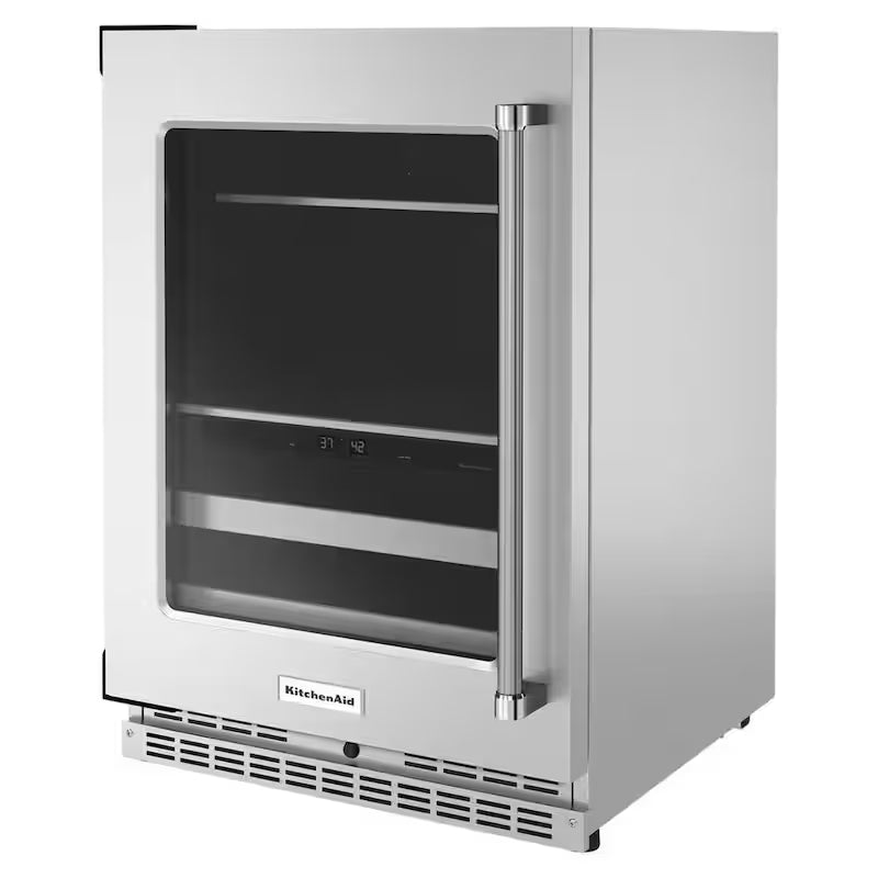 14-Bottle Beverage Cooler in Stainless Steel R5059