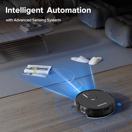 Robot Vacuum and Mop Combo with 4000Pa Suction N647