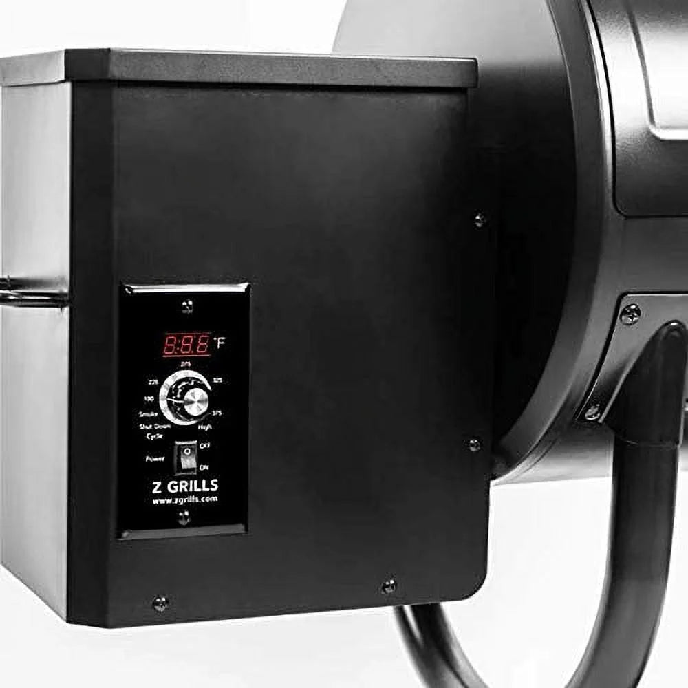 Wood Pellet Grill & Smoker 8-in-1 with Automatic Temperature Control T261111