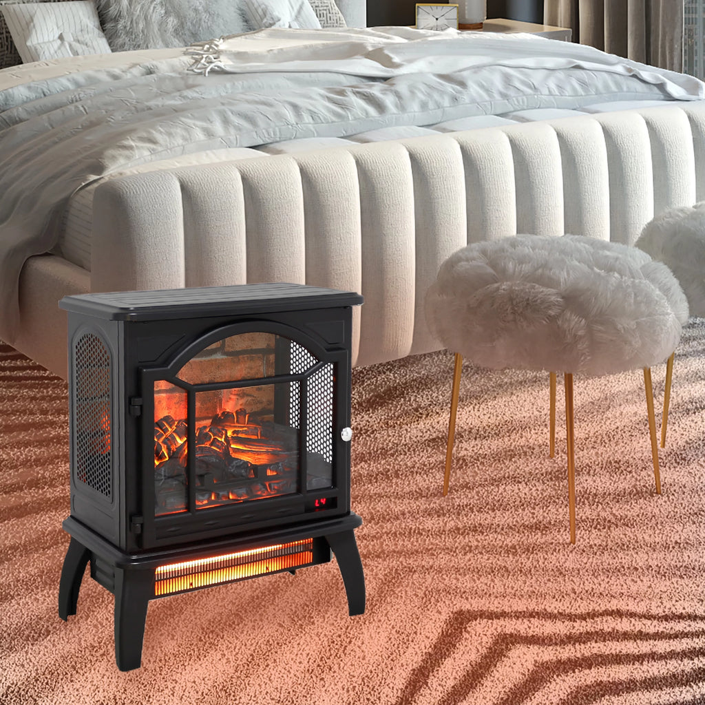 18 Inch 3D Infrared Electric Stove with Remote Control M256112