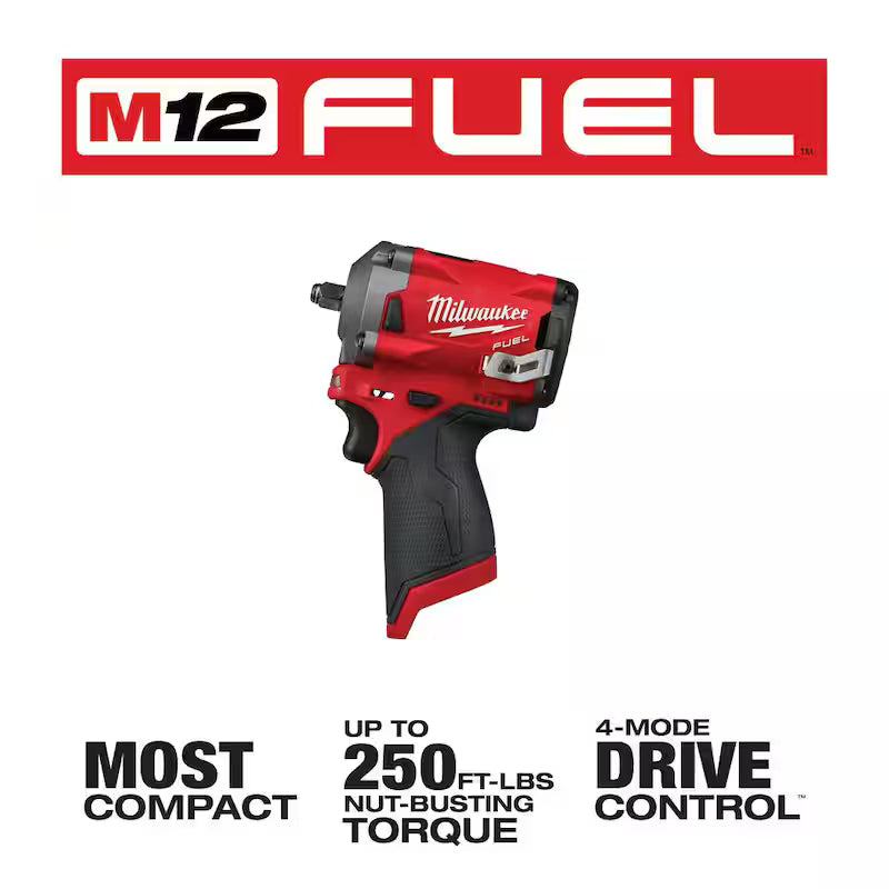 12V Li-Ion Brushless Cordless 3/8 in. Impact Wrench & High Speed Ratchet K962