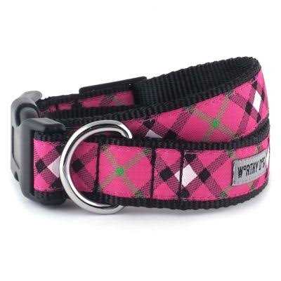 Plaid Dog Collar N566
