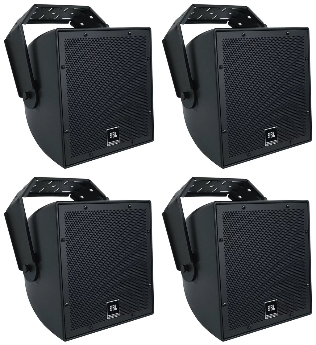 Black 8" Indoor/Outdoor Commercial Speakers Q24721
