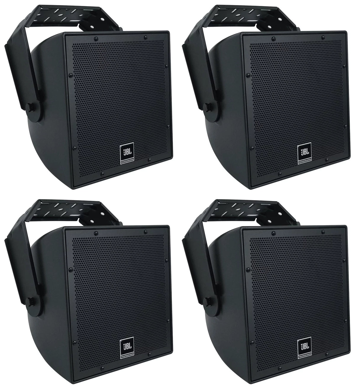 Black 8" Indoor/Outdoor Commercial Speakers Q24721