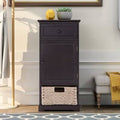 Espresso Door Accent Cabinet H48832