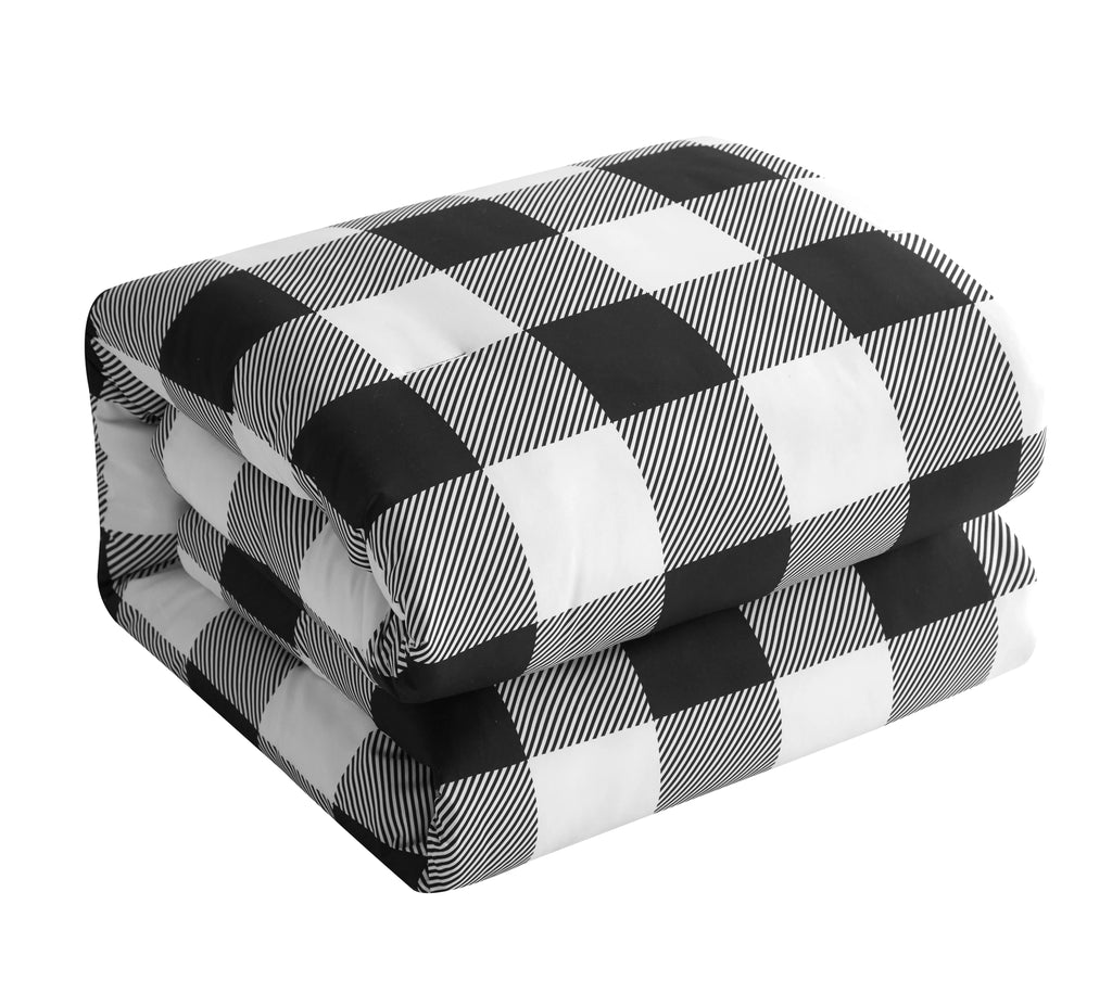 King 7-Piece Bed in a Bag Bedding Set Q675