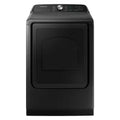 7.4 cu. ft. Vented Smart Front Load Gas Dryer with Steam Sanitize+ in Brushed Black U213