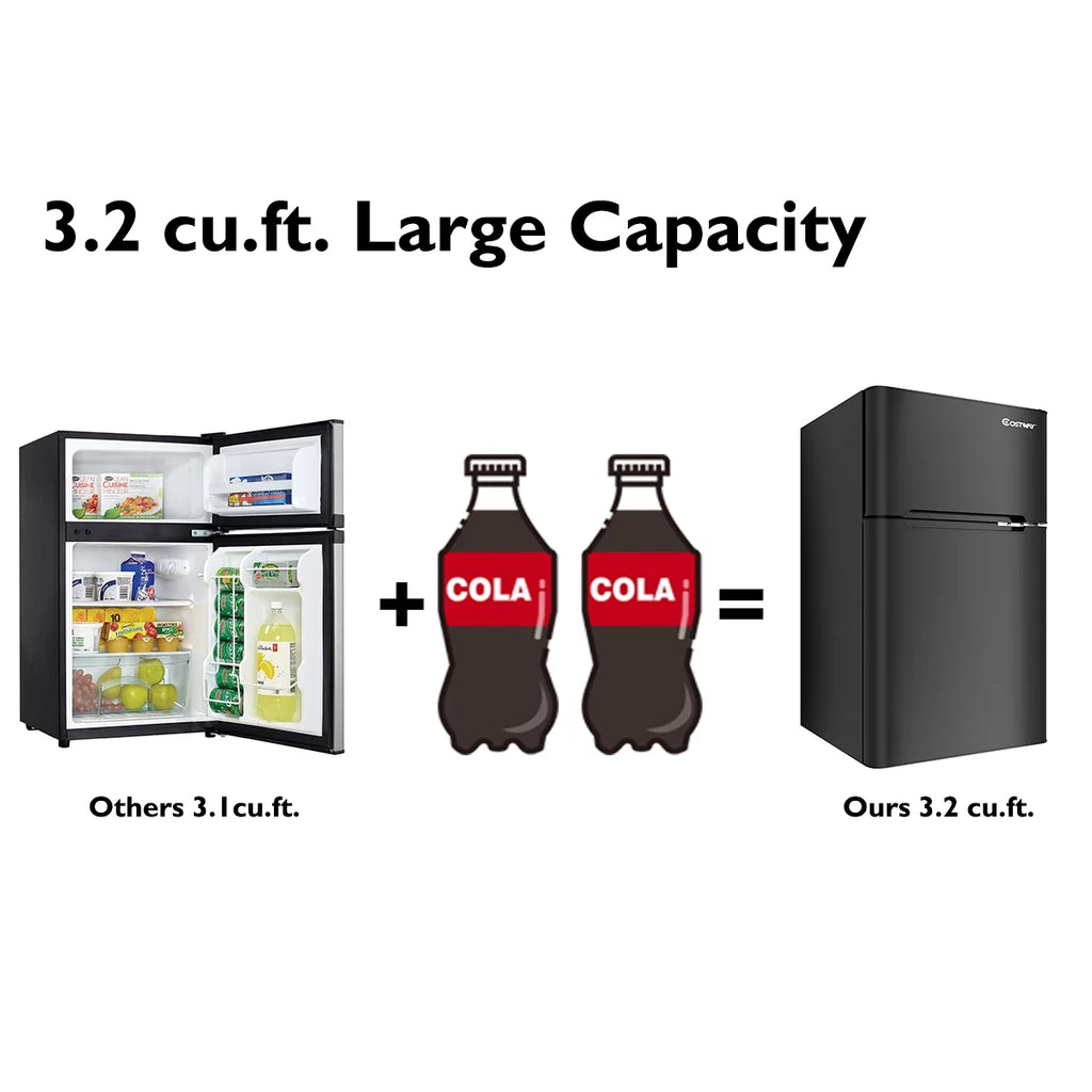 Compact Refrigerator 3.2 cu ft. Grey J138428