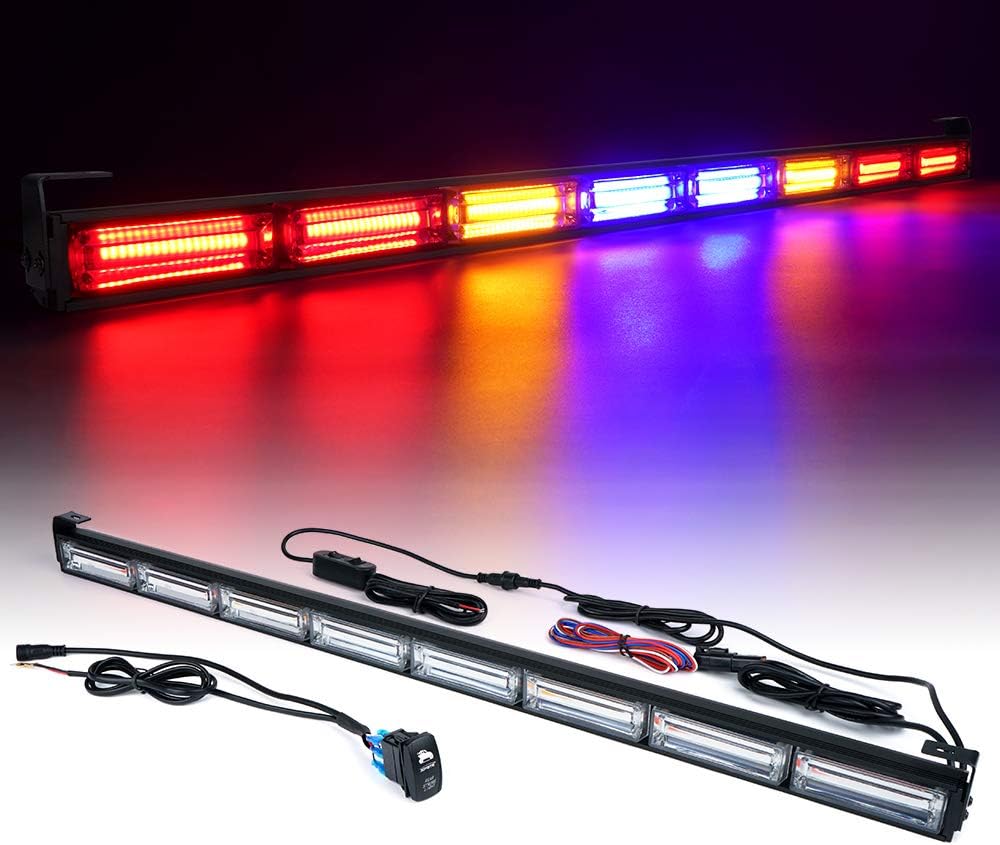 36 COB LED Chase Strobe Light Bar N710