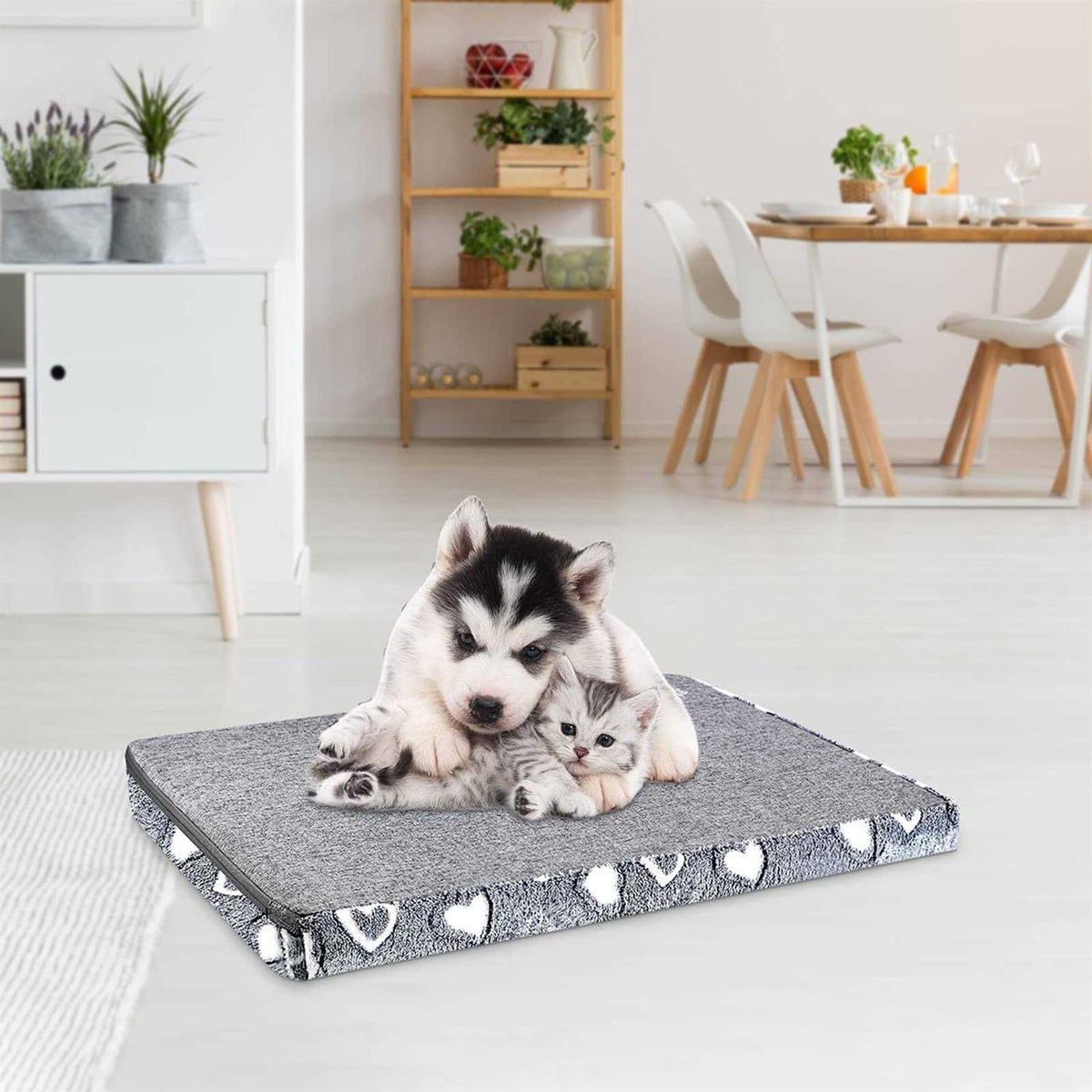 Reversible Cool and Warm Dog Crate Mat N535