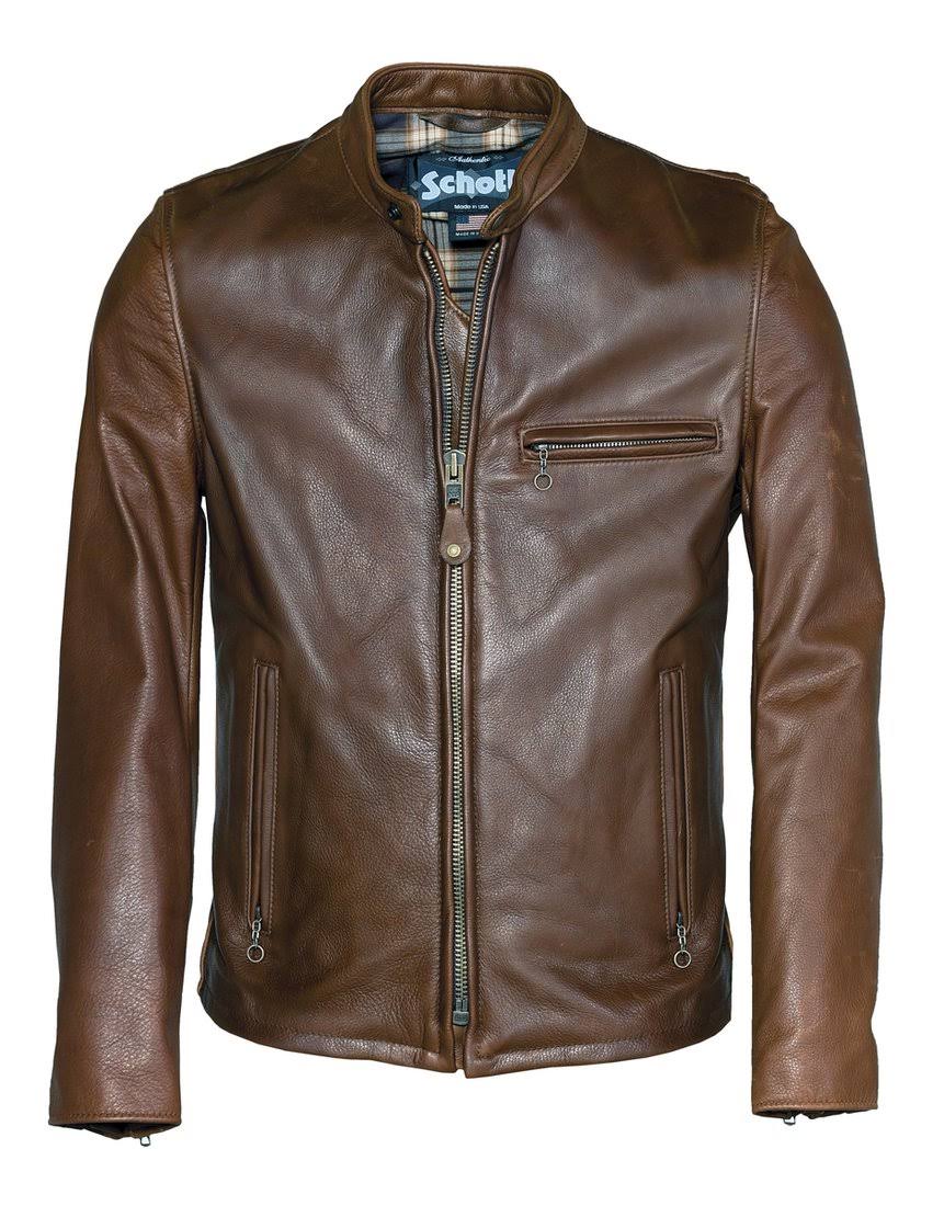Brown Leather Jacket S733