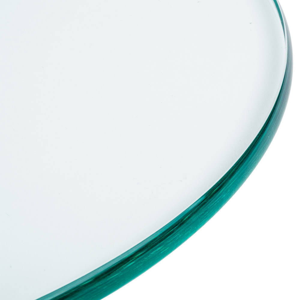 20x22 Round Tempered Glass Display Shelf Z59747
