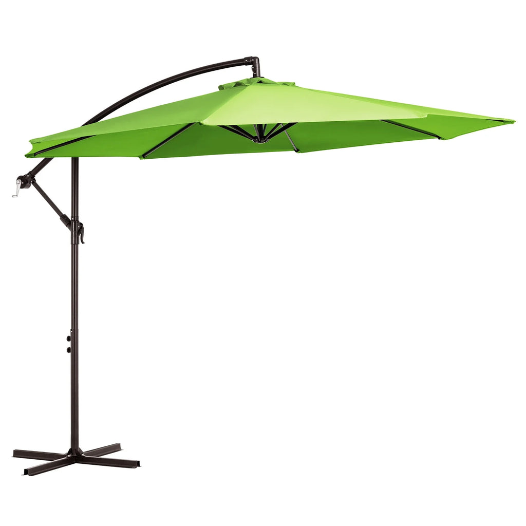 10ft Offset Hanging Cantilever Patio Umbrella Navy Blue A102