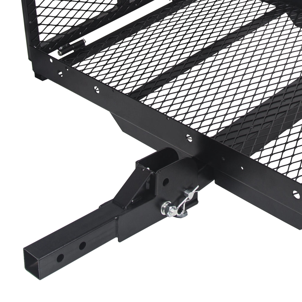 500lbs Hitch Mounted Cargo Carrier with Loading Ramp M872923