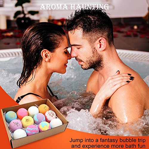 12 PCS Vanilla Menthol Rose Bath Bombs T934