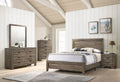 Grey 4Pc Full Size Bedroom Set V1684