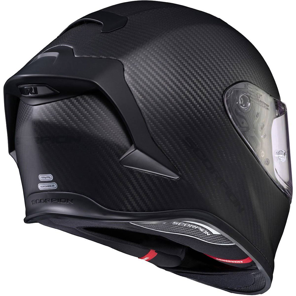 Carbon Full Face Helmet Gloss Black Medium Y9453