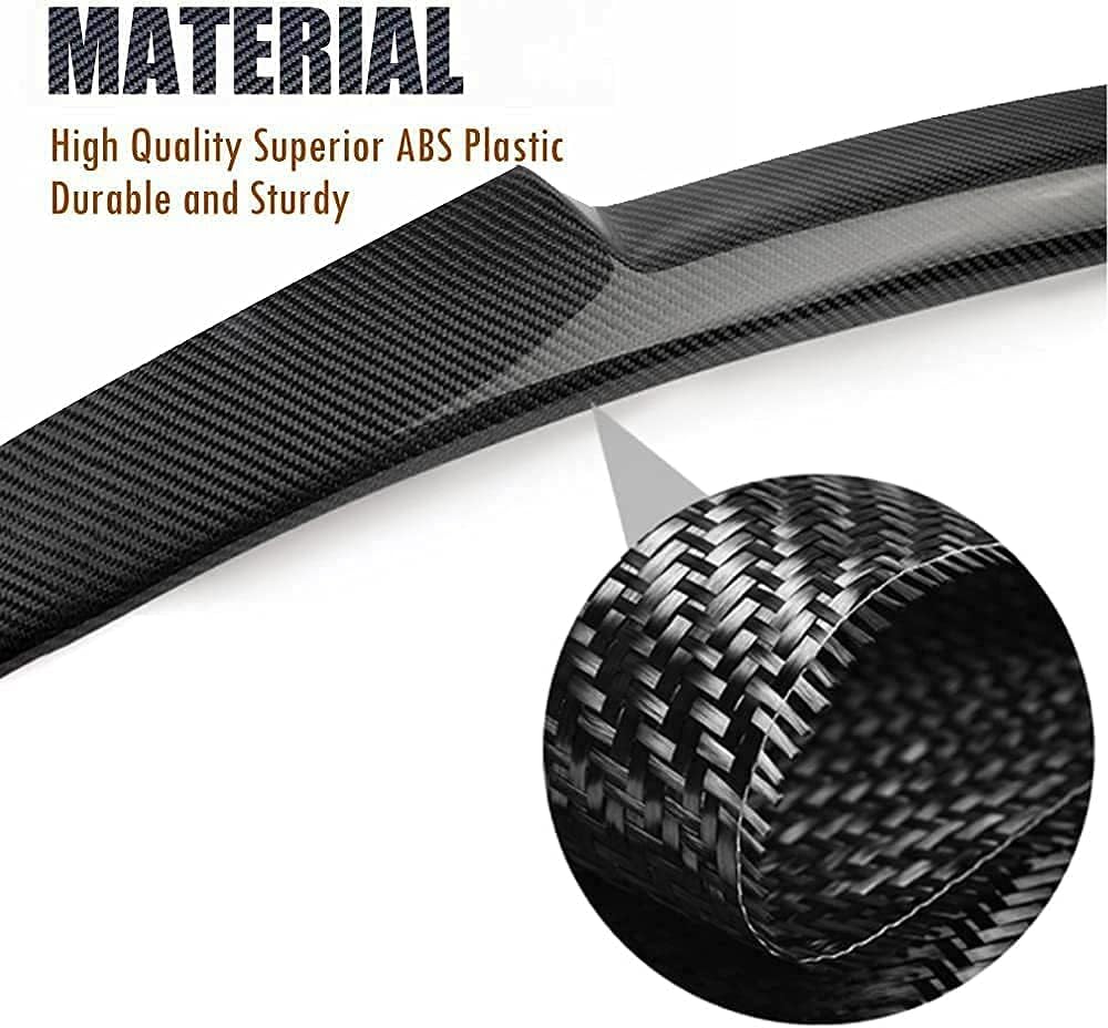 Carbon Fiber Style Rear Trunk Spoiler Wing O681217