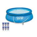 15' x 48 Above Ground Swimming Pool Kit with 6 Replacement Filters Z70181