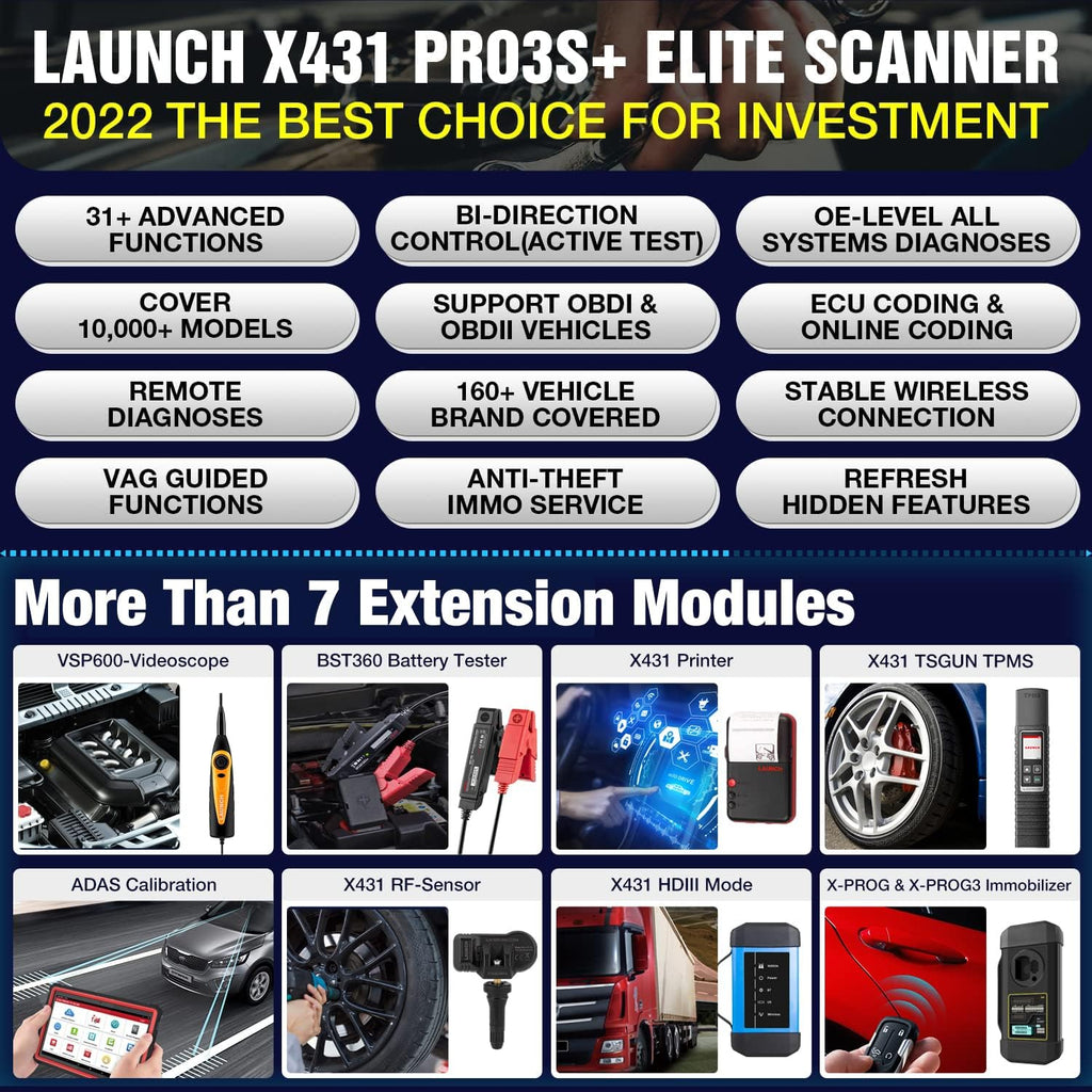 Bi-Directional Automotive Scan Tool X14178