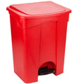 18 Gallon Red Step on Trash Can G734