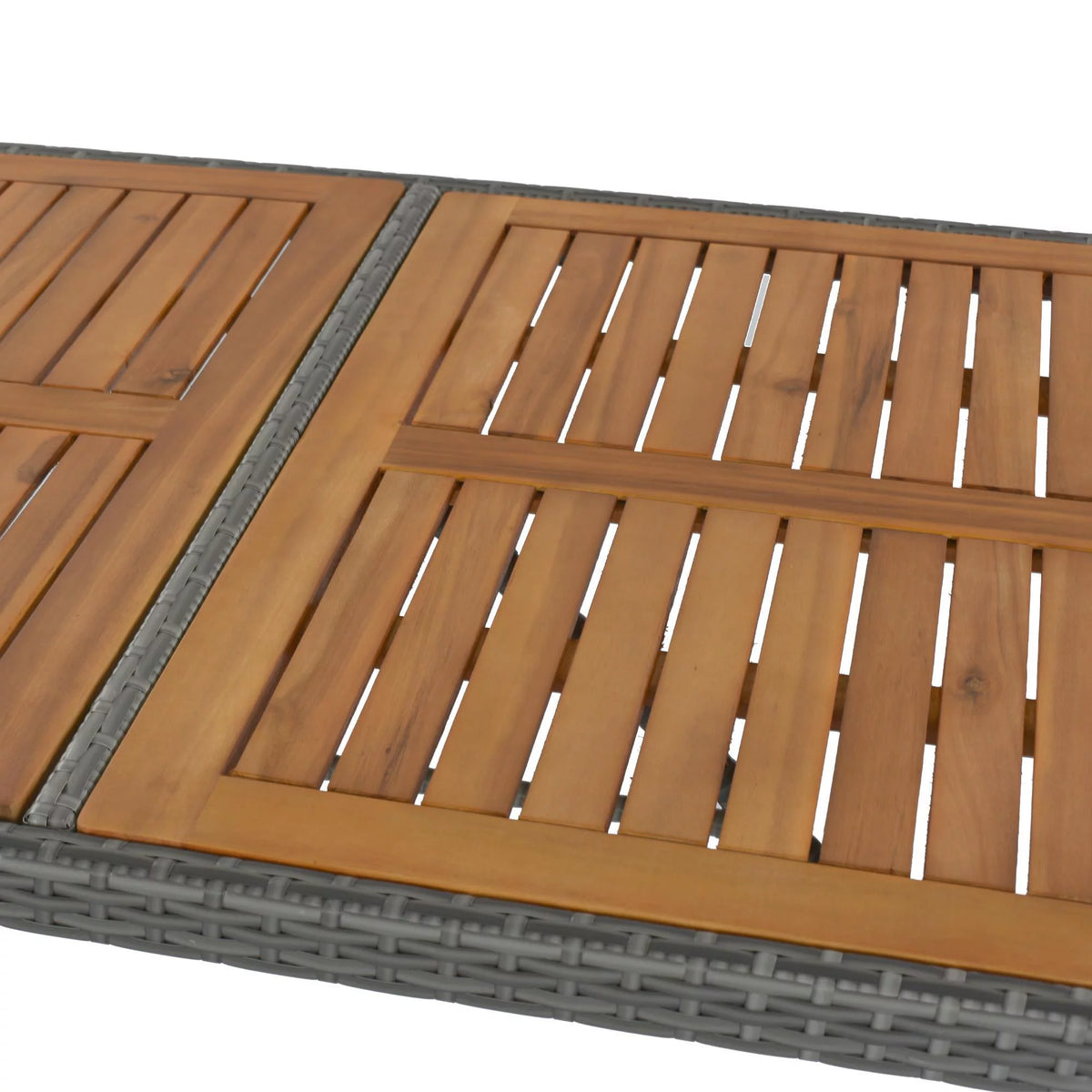 5-pieces Outdoor Patio Wicker Bar Set L267827