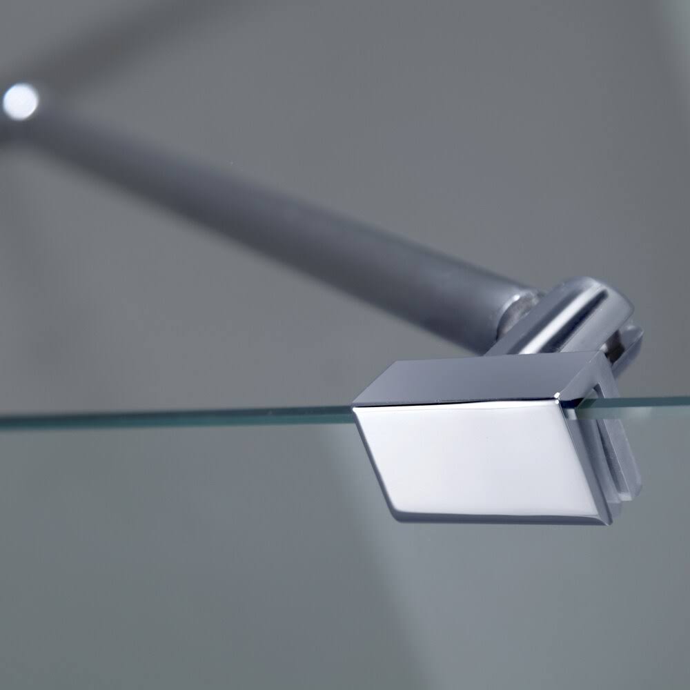 Stainless Steel Frameless Neo-Angle Shower Enclosure P42126