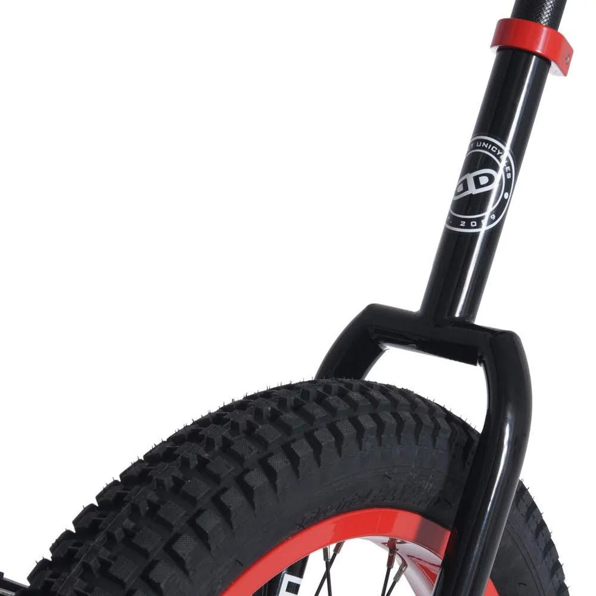 19'' Black Red Rims Unicycle N68707