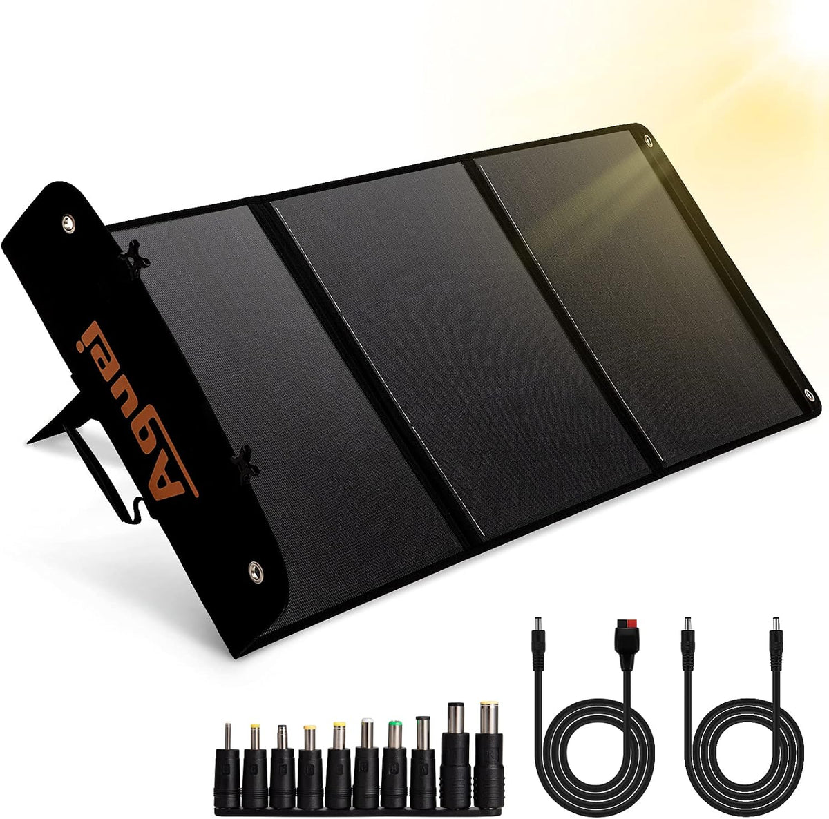120W Monocrystalline Foldable Solar Panel with USB X6544