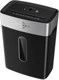 Micro-Cut Paper Shredder, 6-Sheet P-4, 4-Gallon, Black, Pack of 2 T9227