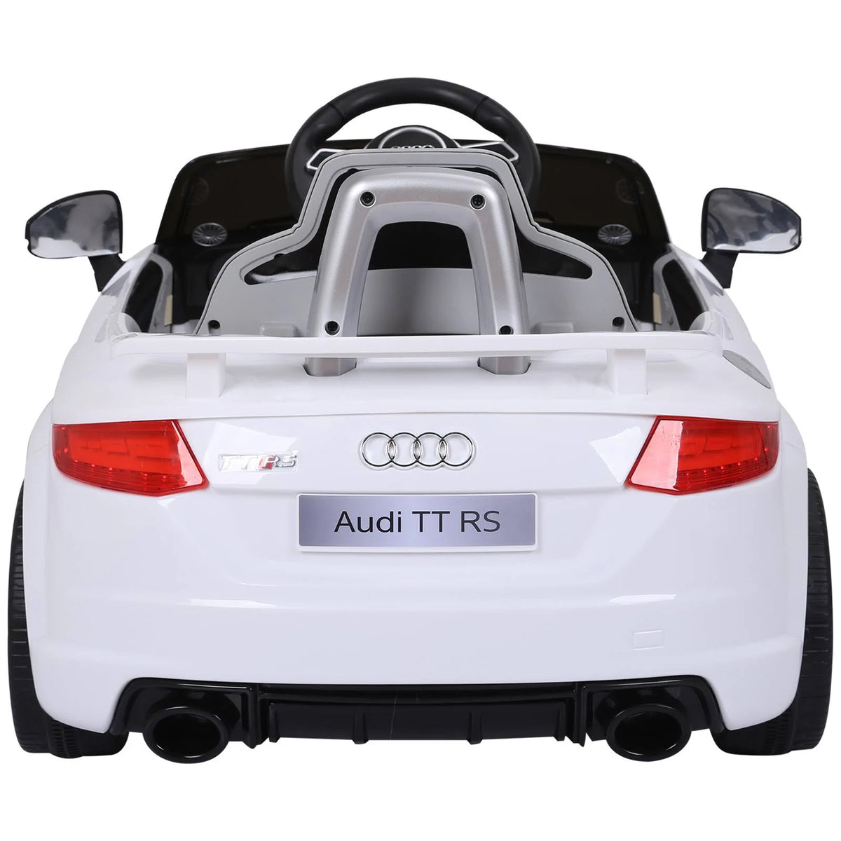 6V Kids Electric Ride on Toy Car with Remote Control - White X9962