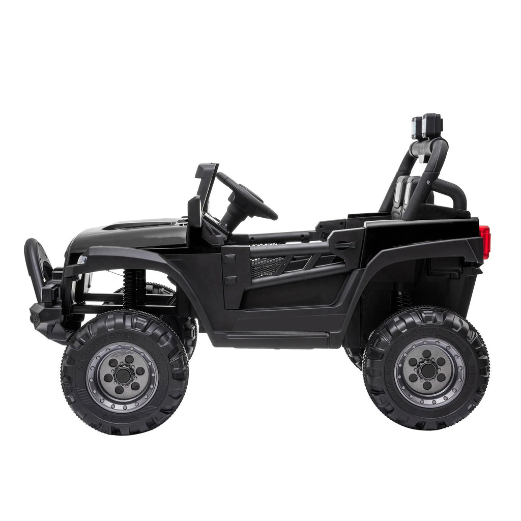12V Battery Powered Ride on Truck Car Black X6570