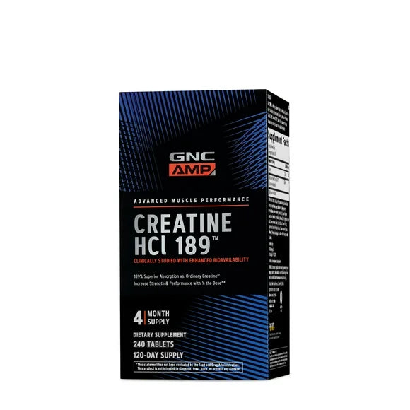 189 Pills Creatine HCl I4265