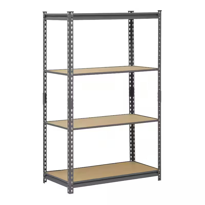 4 Tier Adjustable Steel Shelving Unit S6173