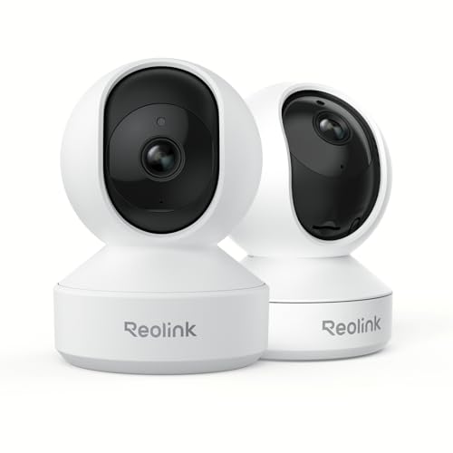 3K PT Wi-Fi Indoor Camera with Night Vision and Two-Way Audio J12975