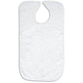 24 Adult Bibs Machine Washable Reusable Clothing Protector with Velcro Closure W850
