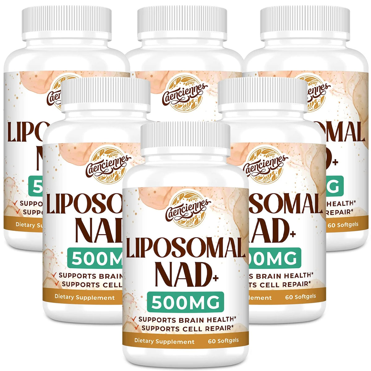 NAD 500 mg Supplement 360 Servings O302732