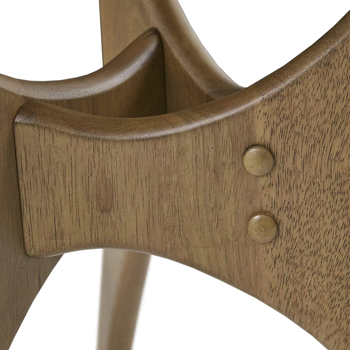 Light Brown Triangle Sofa Table with Solid Wood Legs D640954