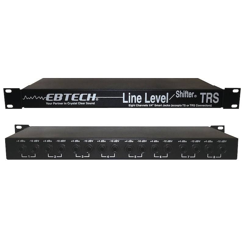 8 Channel Rack Line Level Shifter D8732