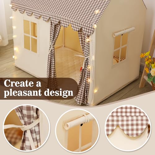 Kids Play Tent with Roll-up Door and Windows E5695