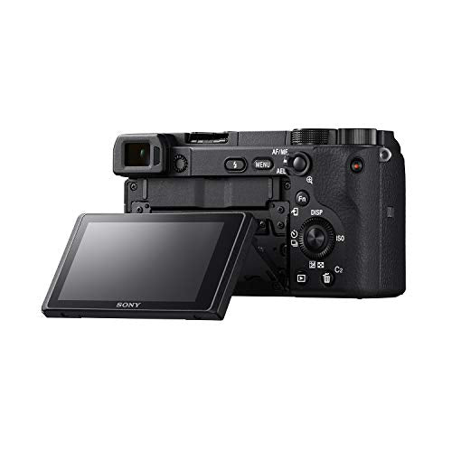 Black Compact APS-C Mirrorless Camera with 16-50mm Lens Q875566
