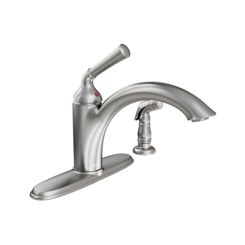 Single Handle Kitchen Faucet Stainless Steel S243