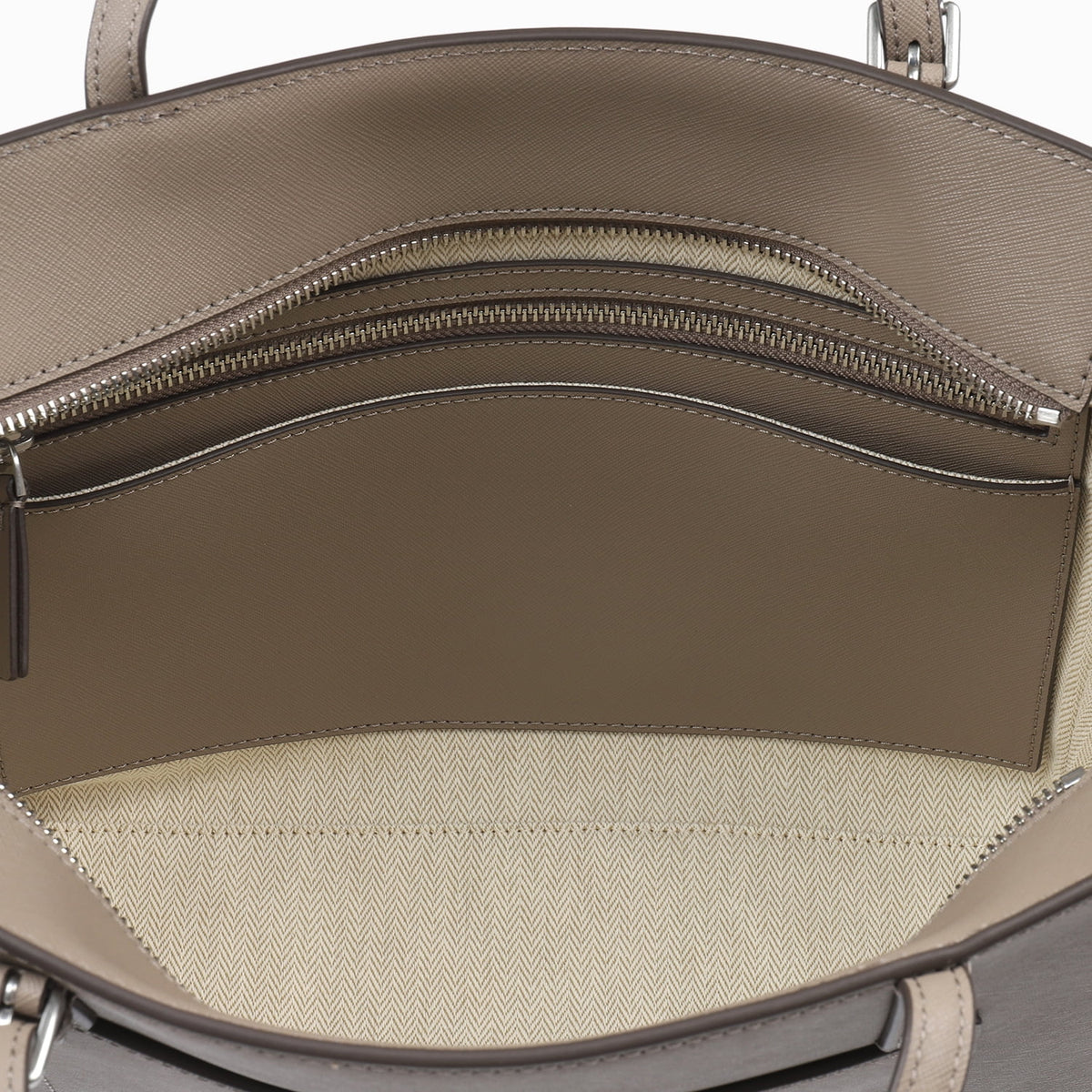 Small Saffiano Leather Tote Y2685