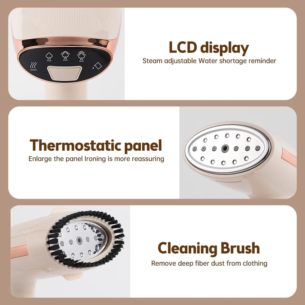 1500W Handheld Fabric Steamer D3075