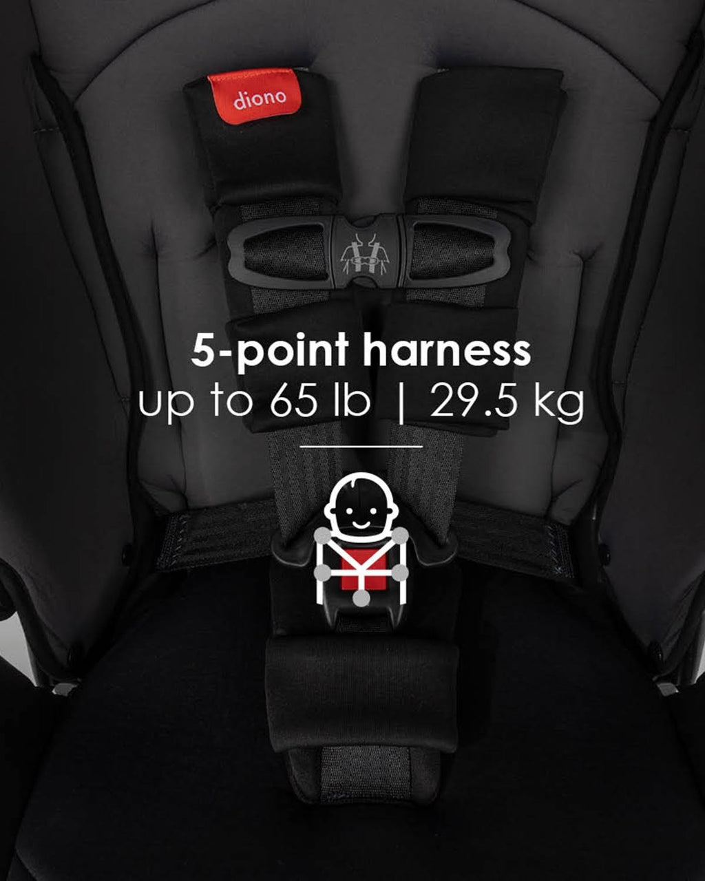 Gray Convertible Car Seat E311459